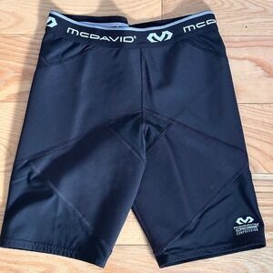 McDavid Mens M Cross Compression Shorts Boxer Briefs Black Muscle Stabilizer
